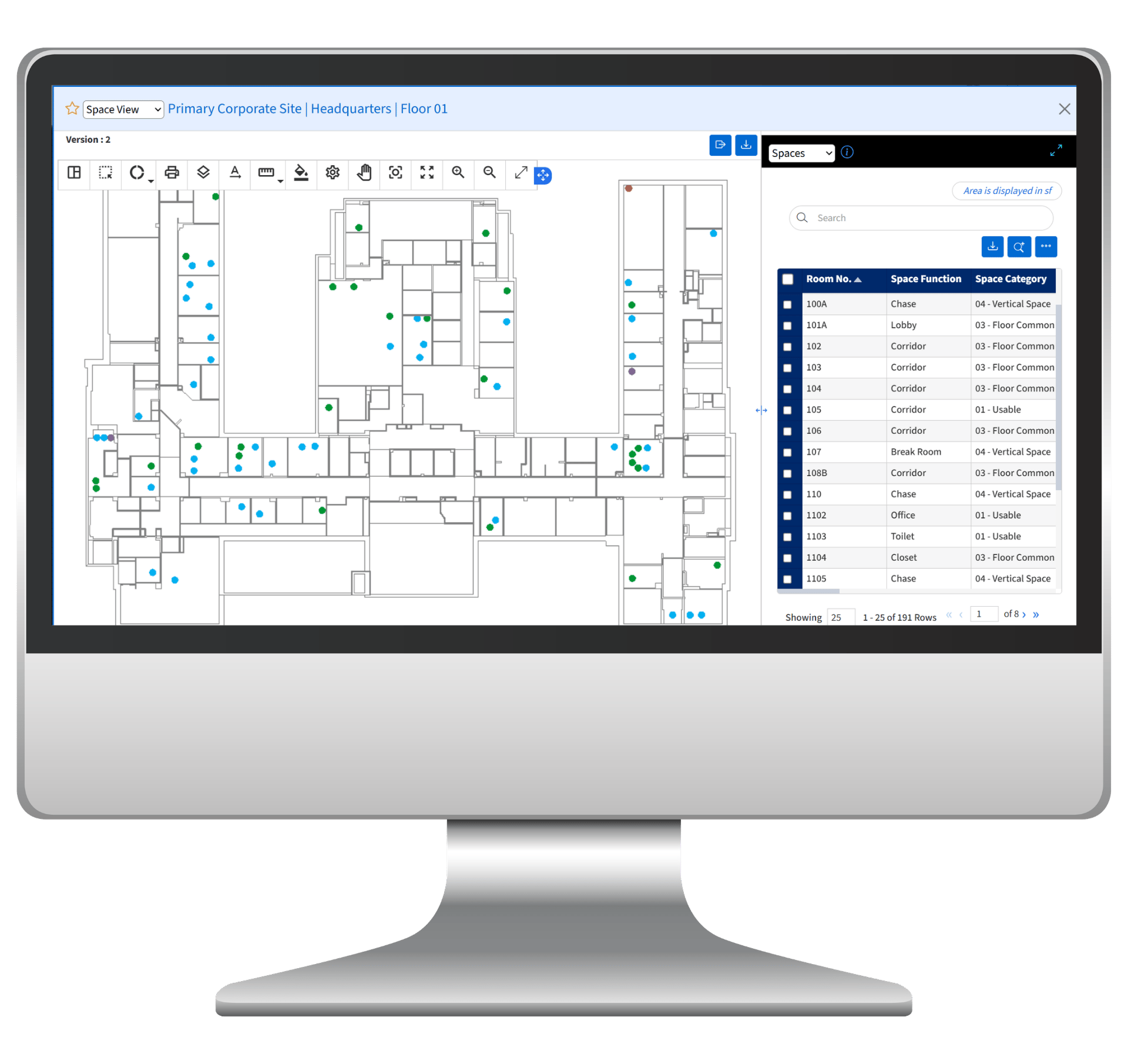 Space Management Interface Space Management | VLogic Systems